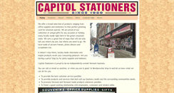 Desktop Screenshot of capitolstationers.com